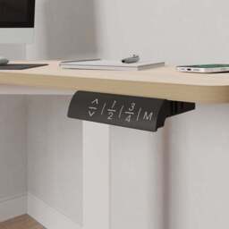 Gino Corner Height Adjustable Desk - thumbnail 5