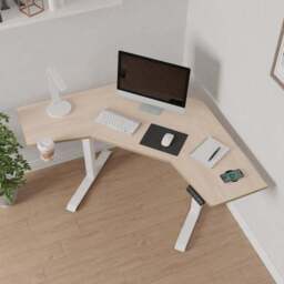 Gino Corner Height Adjustable Desk - thumbnail 3