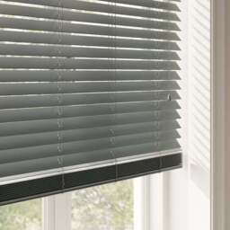 Made To Measure 50mm Slats Charcoal Venetian Blind - thumbnail 4