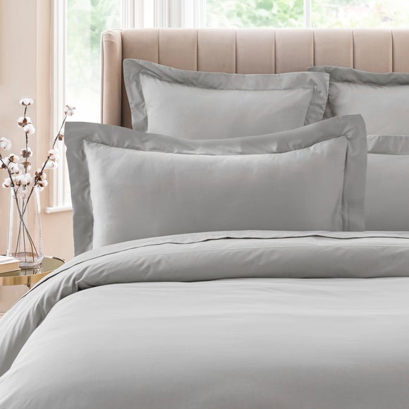 Dorma Smooth & Soft 300 Thread Count 100% Cotton Sateen Kingsize Oxford Pillowcase - image 1