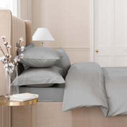 Dorma Smooth & Soft 300 Thread Count 100% Cotton Sateen Kingsize Oxford Pillowcase - thumbnail 3