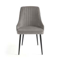 Shea Set of 2 Dining Chairs, Velvet - thumbnail 5