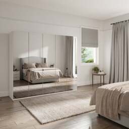 Wiemann Kahla 5 Door Mirrored Wardrobe - thumbnail 1