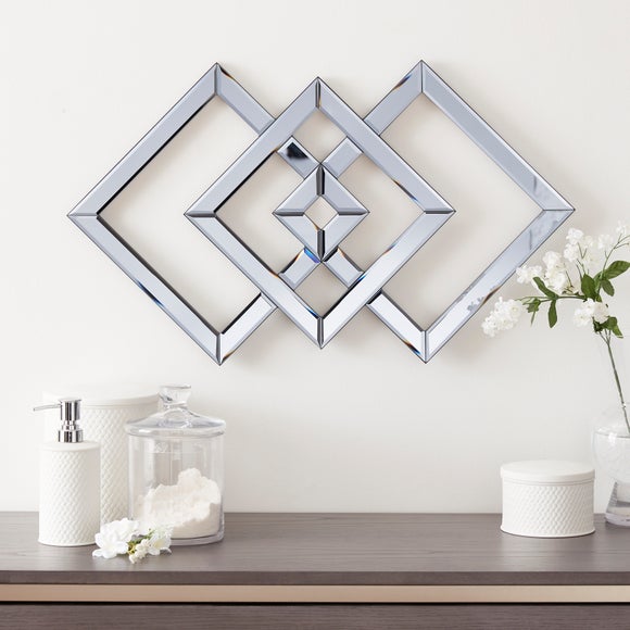 Diamond Luxe Smoked Wall Art - image 1