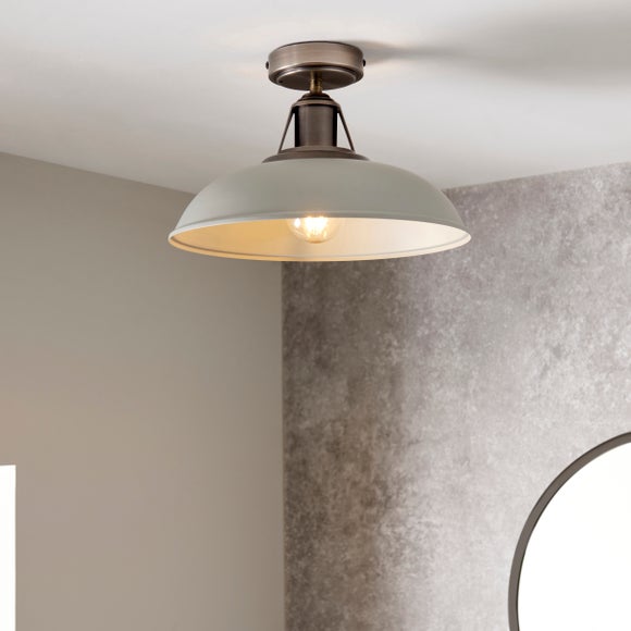 Oraya Bathroom Flush Ceiling Light - image 1