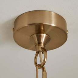 Luca Ribbed Adjustable Pendant Light - thumbnail 4