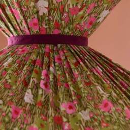 Sophie Robinson Wiggle Petal Meadow Zest Easy Fit Pleated Lamp Shade - thumbnail 4