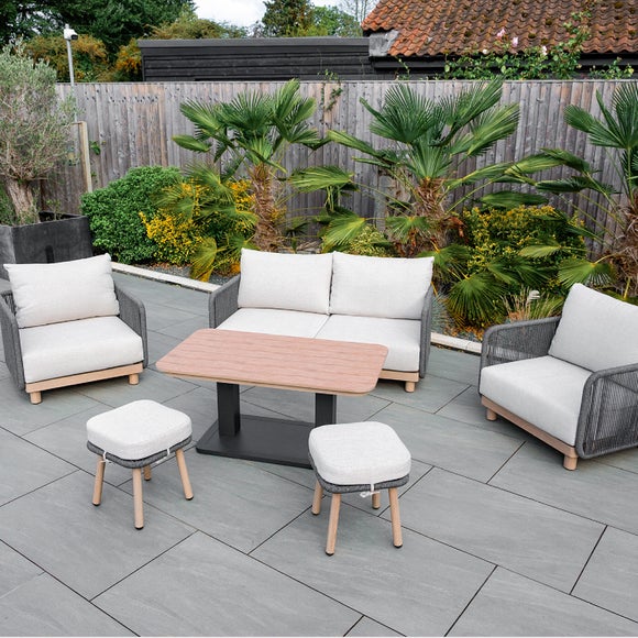 Norfolk Leisure Buxton Rope Weave Lounge Set - image 1