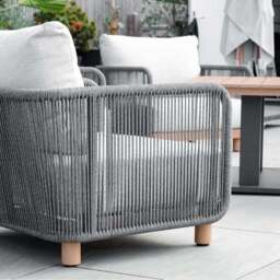 Norfolk Leisure Buxton Rope Weave Lounge Set - thumbnail 6