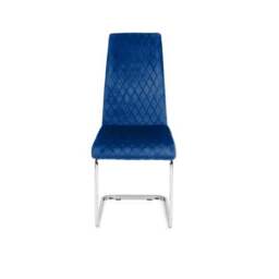 Calabria Set of 4 Dining Chairs, Velvet - thumbnail 3