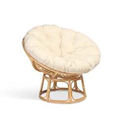 Desser Natural Papasan Rattan Chair - thumbnail 2
