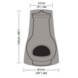 Garland Green Large Chimenea Cover - thumbnail 2