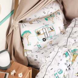 Linen House Kids Down By The River 100% Cotton Duvet Cover & Pillowcase Set - thumbnail 2
