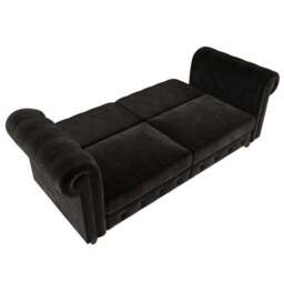 Felix Velvet Chesterfield Double Sofa Bed - thumbnail 6