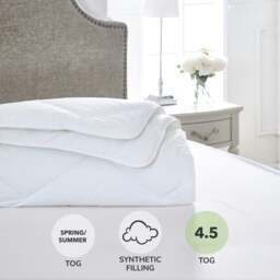 Dorma Full Forever 4.5 Tog Summer Duvet - thumbnail 1