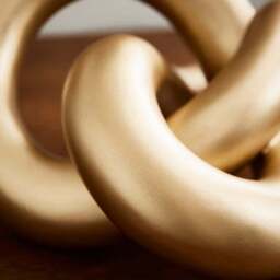 Gold Knot Ornament - thumbnail 2