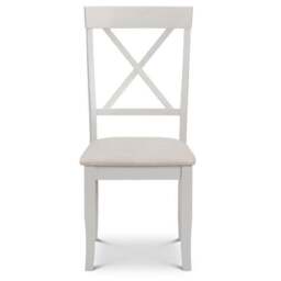 Davenport Set of 2 Dining Chairs, Faux Suede - thumbnail 5
