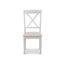 Davenport Set of 2 Dining Chairs, Faux Suede - thumbnail 3