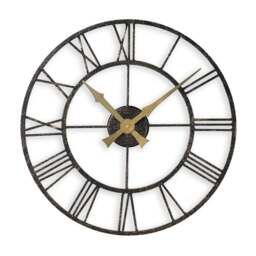 Vintage Skeleton Indoor Outdoor Wall Clock - thumbnail 1