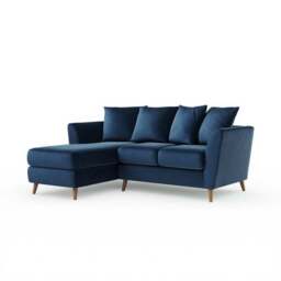 Bess Corner Chaise Sofa, Opulent Velvet - thumbnail 6