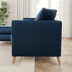 Bess Corner Chaise Sofa, Opulent Velvet - thumbnail 2