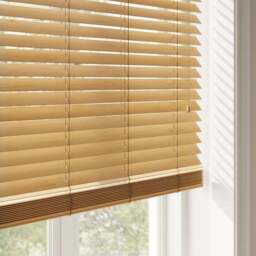 Made To Measure 50mm Slats Oak Effect Venetian Blind - thumbnail 4