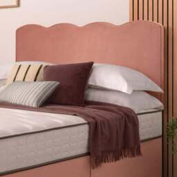 Silentnight Divan Bed With Wave Velvet Headboard and 800 Pocket Sprung Mattress - thumbnail 4