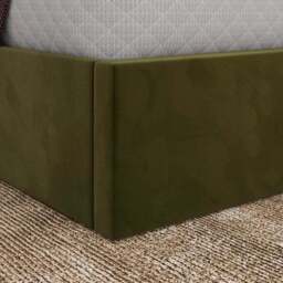 Alara Velvet Ottoman Bed - thumbnail 3