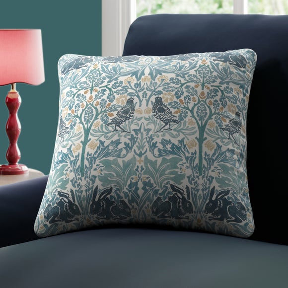 William Morris at Home Brother Rabbit Made to Order Cushion Cover - image 1