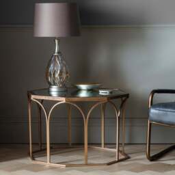 Camber Glass Top Coffee Table