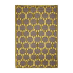 Fallen Fruits Honeycomb Outdoor Rug - thumbnail 2