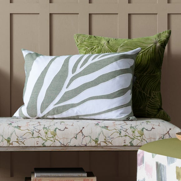 Bamboo Cotton Rectangle Cushion - image 1