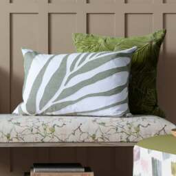 Bamboo Cotton Rectangle Cushion - thumbnail 1