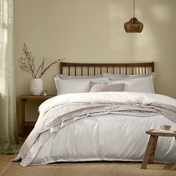 Yard Hebden Washed Cotton Duvet Cover & Pillowcase Set - image 1