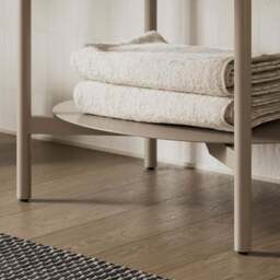 Alita Single Vanity Unit, Sandstone - thumbnail 5