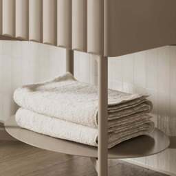 Alita Single Vanity Unit, Sandstone - thumbnail 4
