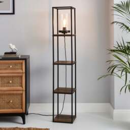 Fulton Shelved Floor Lamp - thumbnail 1