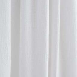 Newston Waffle 100% Cotton Slot Top Curtains - thumbnail 3