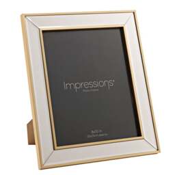 Impressions Mirror Border Bevelled Photo Frame