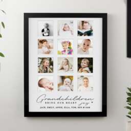Personalised Grandchildren Multi Photo Frame