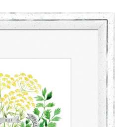 The Art Group Culinary Herbs & Edible Flowers Watercolour Bouquet Framed Print - thumbnail 3