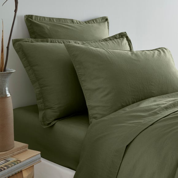 Soft Washed Recycled Cotton Flat Sheet - image 1