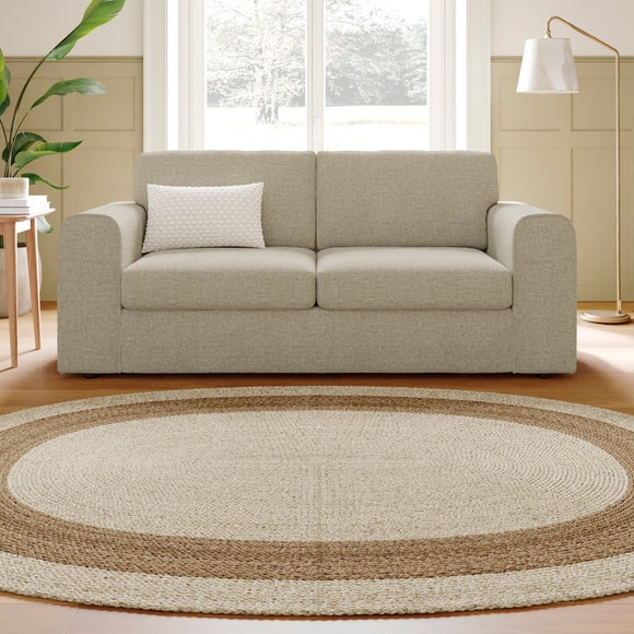 Abel Basketweave 3 Seater Sofa - image 1