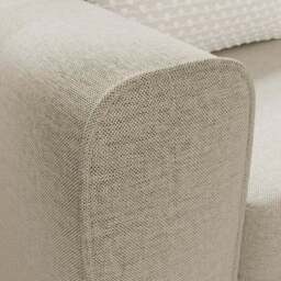 Abel Basketweave 3 Seater Sofa - thumbnail 4