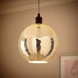 Disco Ball Easy Fit Pendant Shade - thumbnail 2