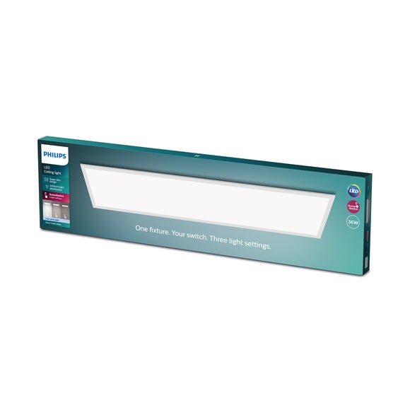 Philips Cool White Panel Integrated LED Flush Ceiling Light - image 1