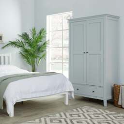 Lynton Double 1 Drawer Wardrobe - thumbnail 1