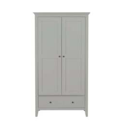 Lynton Double 1 Drawer Wardrobe - thumbnail 2