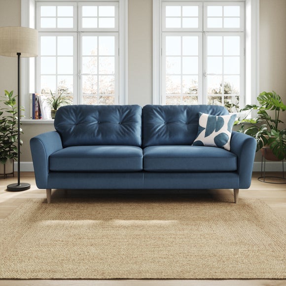 Sven Opulent Velvet 4 Seater Sofa - image 1