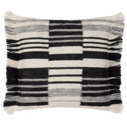 Torode Woven Striped Square Cushion - thumbnail 1